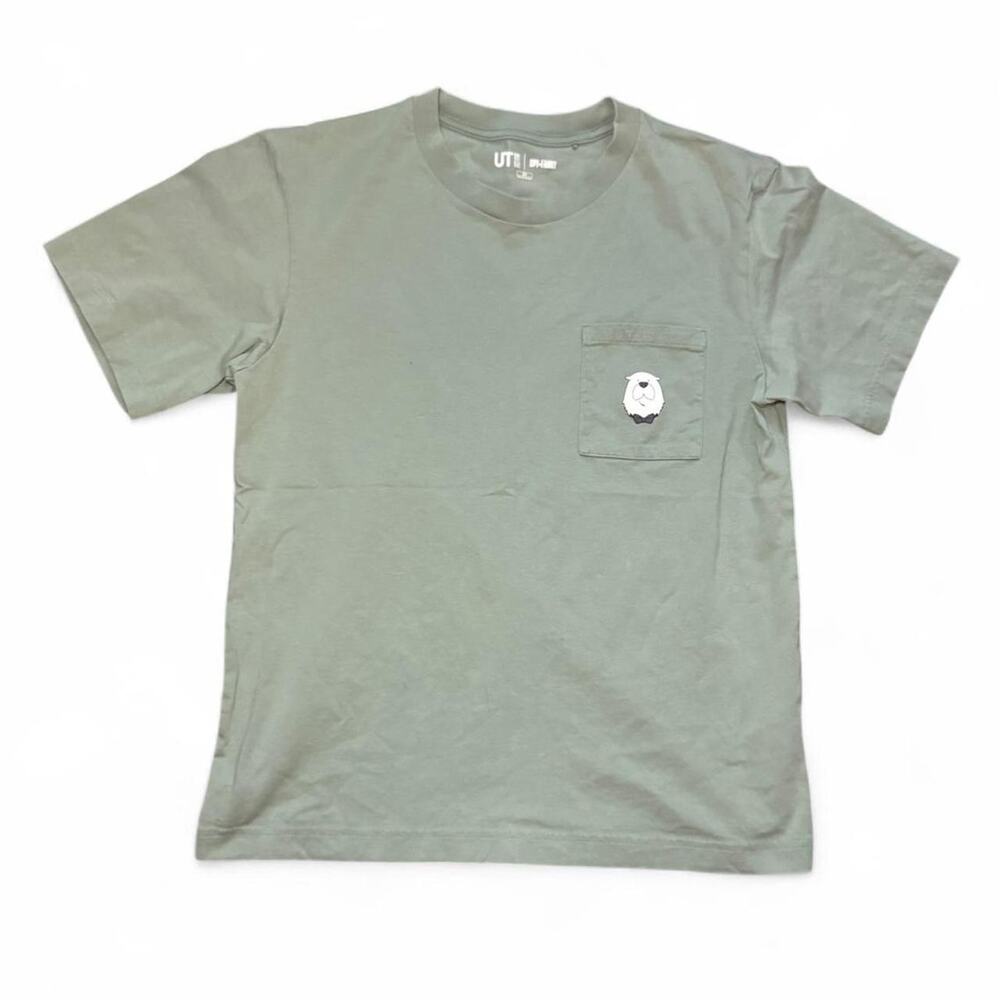 NEW UNIQLO x QT Collection: SpyxFamily Light Sage Green Graphic T-Shirt — XS